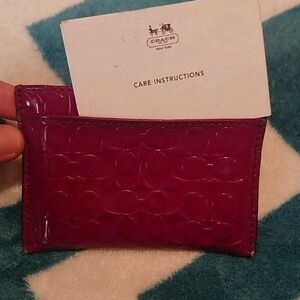 Coach cardholder